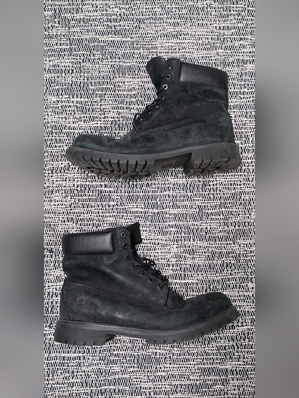 Timerland black 6" Primaloft 400 Waterproof Boots Men's Size 12